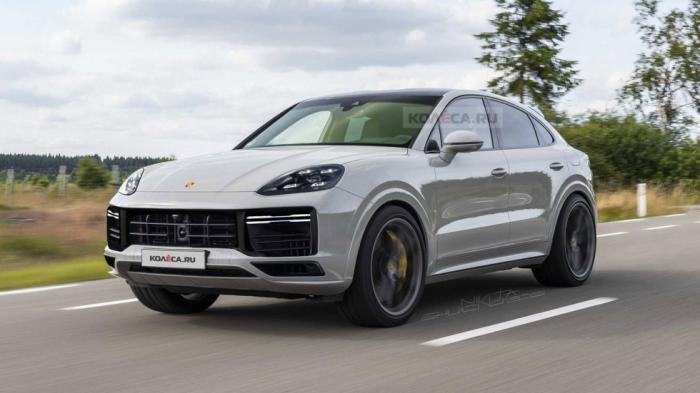 Σχέδια δείχνουν την ανανεωμένη Porsche Cayenne Coupe